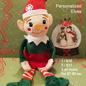 Personalized / Custom Elf / Elves stocking stuffer